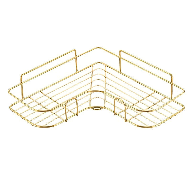 Punch Free Bathroom Corner Shelf - Homly Nest