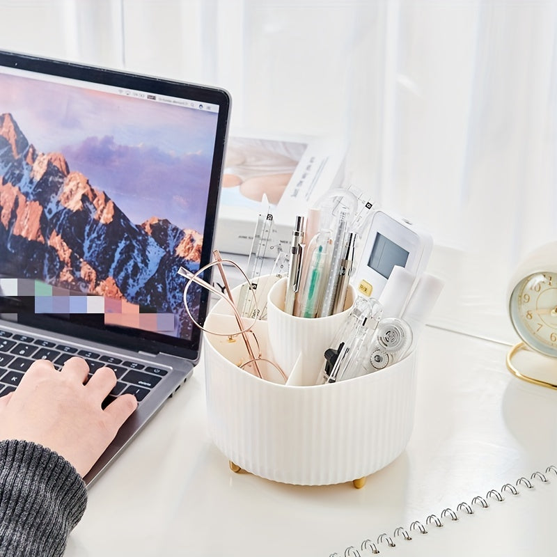 360° Rotating Makeup Brush Holder - Homly Nest