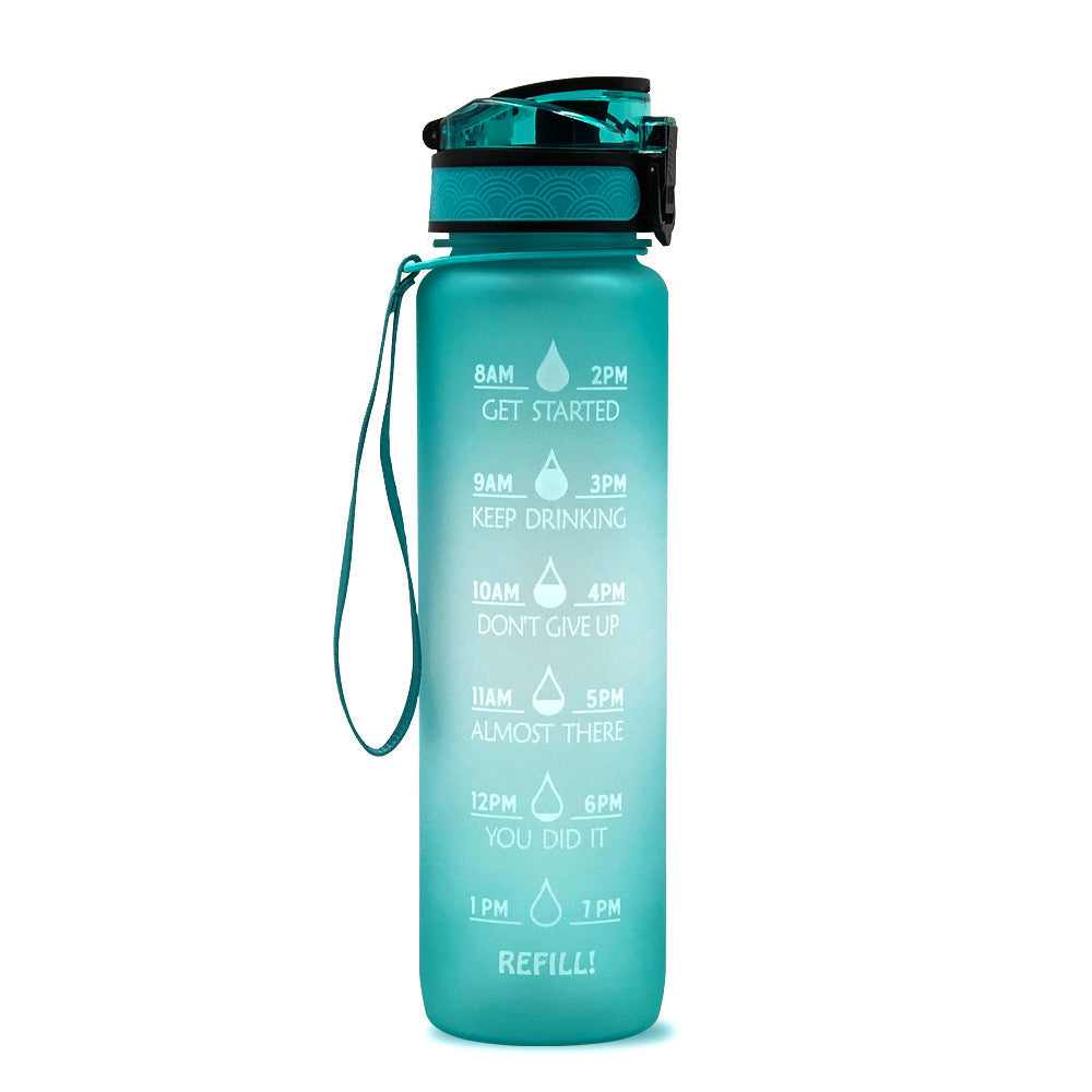 Super Colorful Motivational Water Bottle - Homly Nest