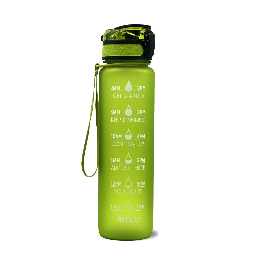 Super Colorful Motivational Water Bottle - Homly Nest