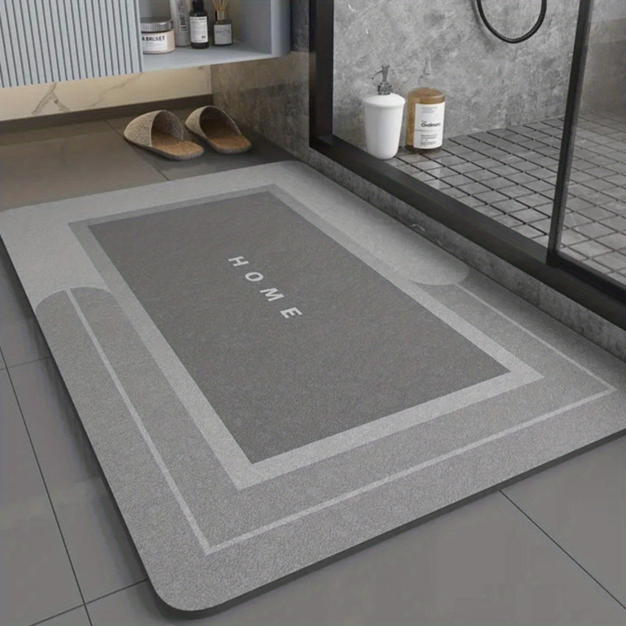 Super Absorbent Soft Bathroom Floor Mat - Homly Nest