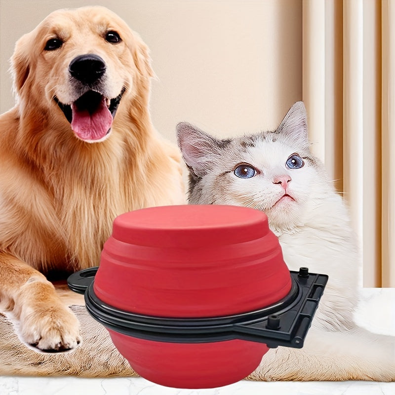Collapsible Portable Pet Double Bowls - Homly Nest