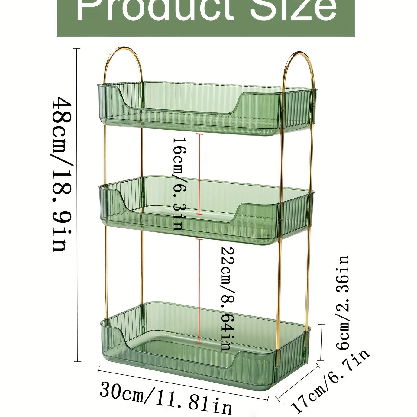 Stylish Bathroom Counter Organizer - Homly Nest