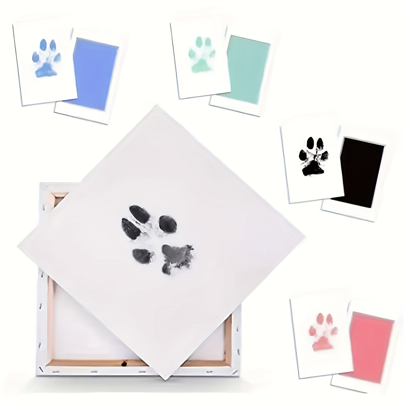 Pet Paw Print Memory Board - Homly Nest