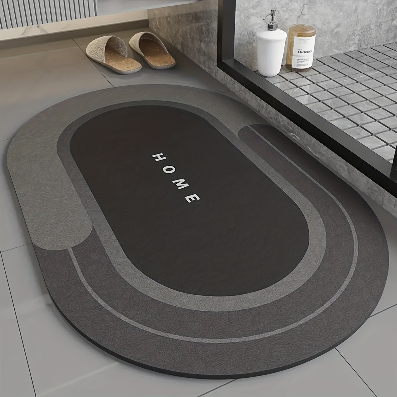 Super Absorbent Soft Bathroom Floor Mat - Homly Nest