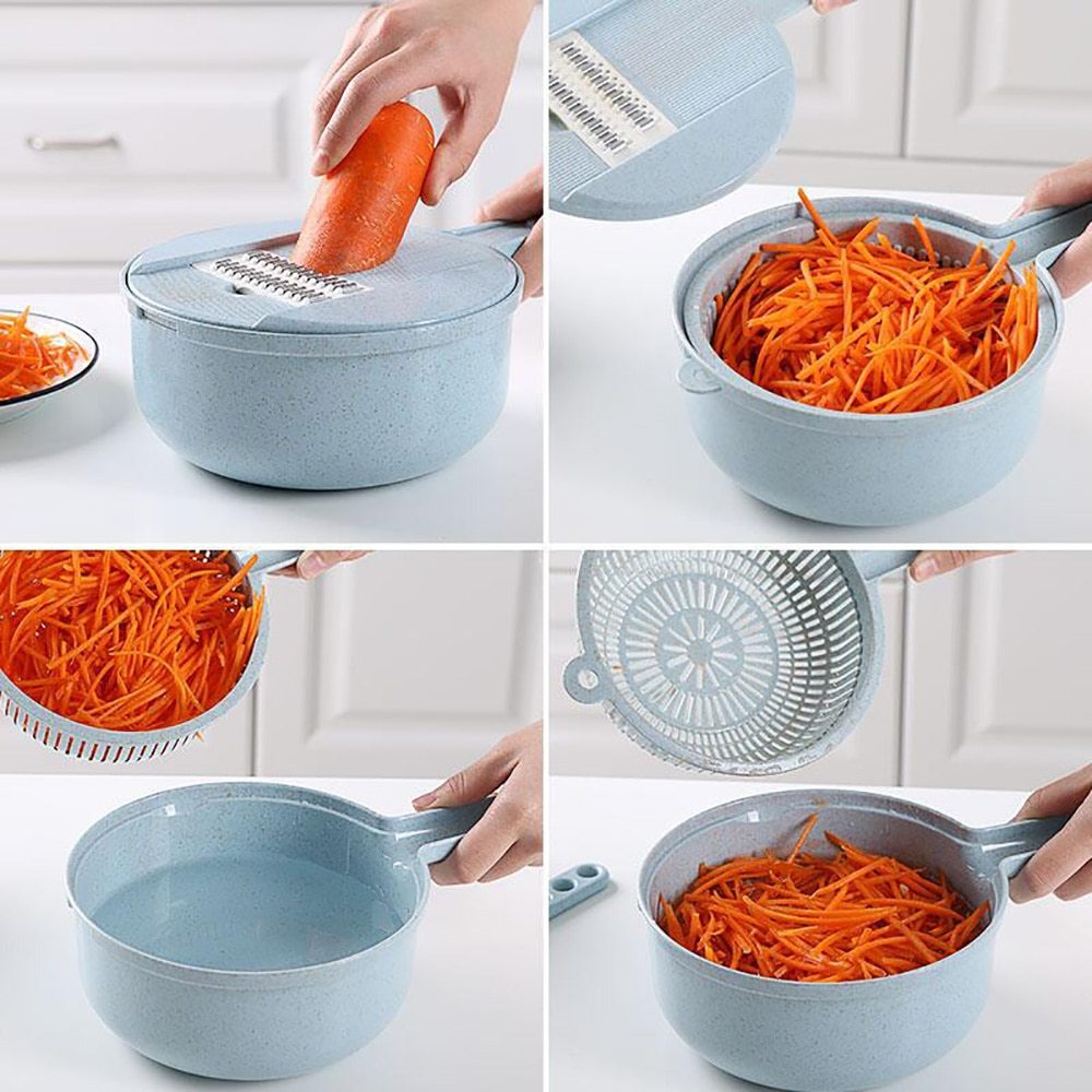 Helpful Multiple Vegetable Slicer, Peeler and Grater - Homly Nest