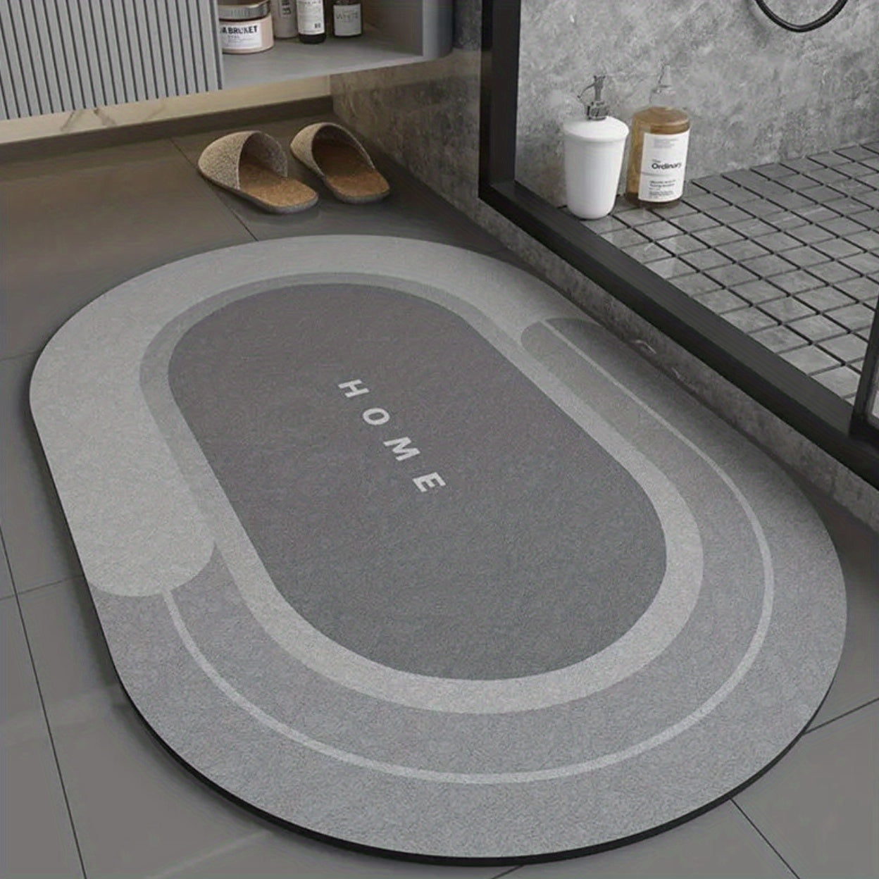 Super Absorbent Soft Bathroom Floor Mat - Homly Nest