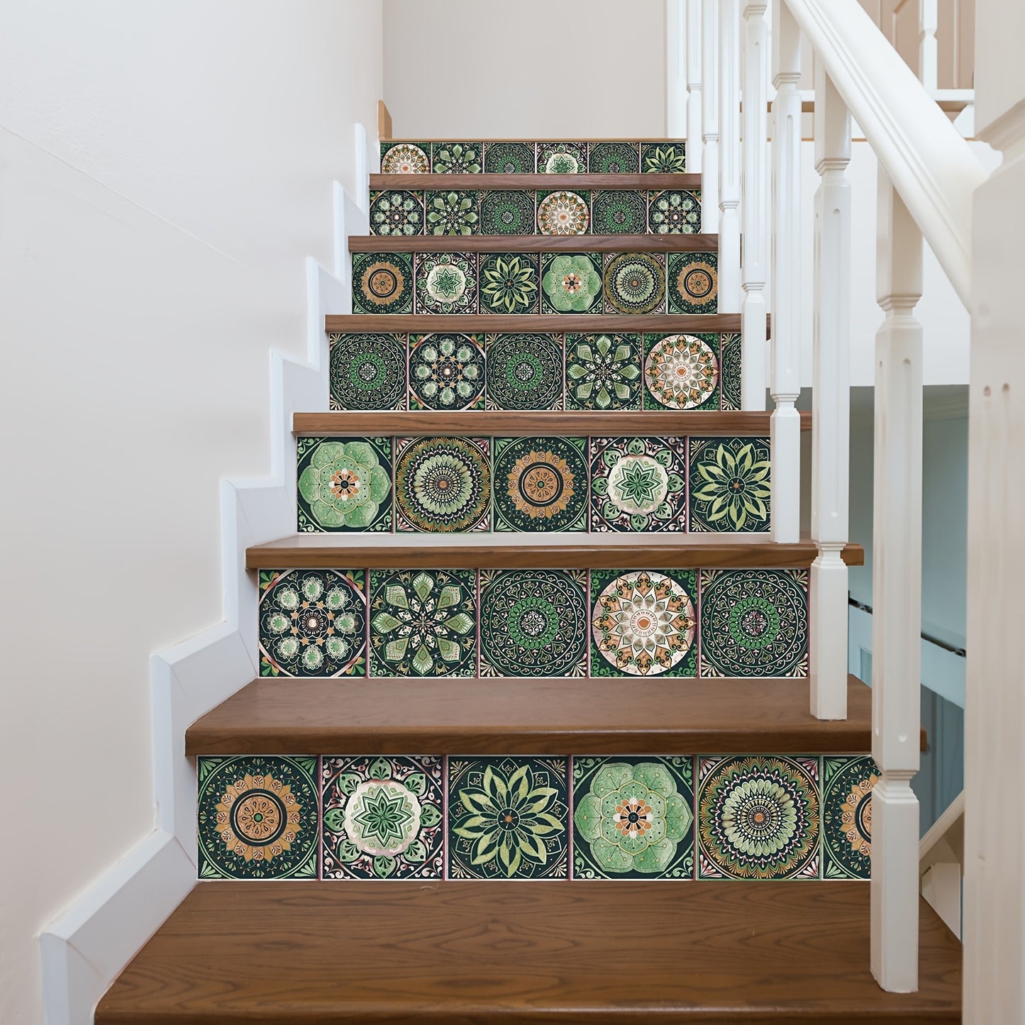 24pcs Retro Mandala Wall Stickers - Homly Nest