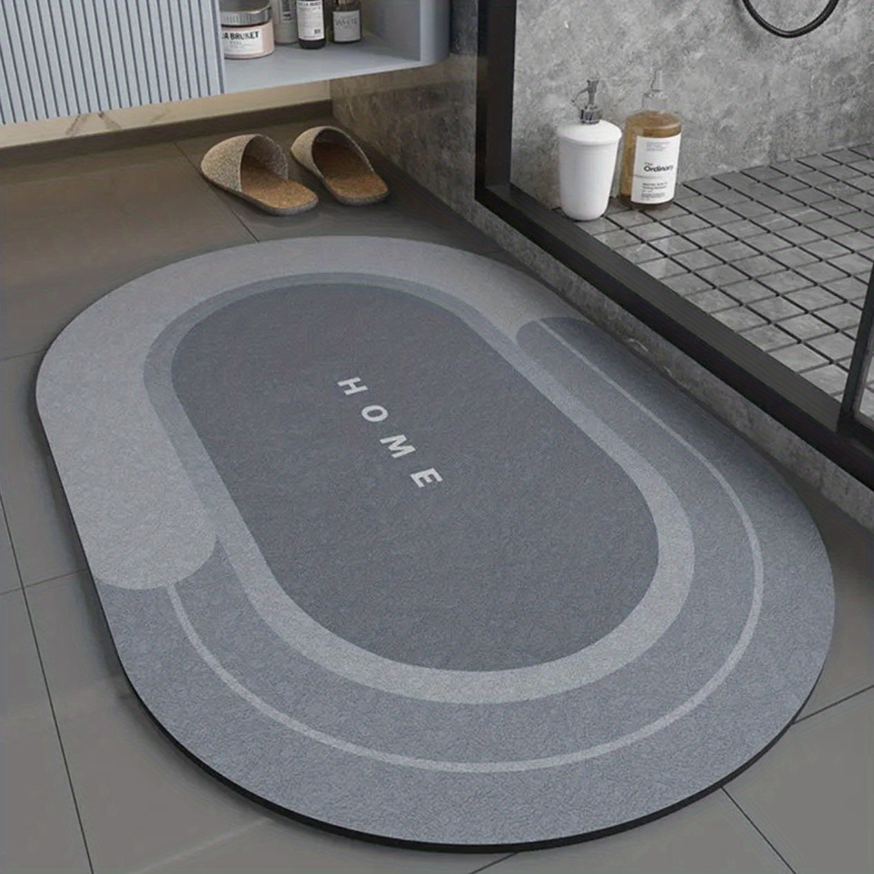 Super Absorbent Soft Bathroom Floor Mat - Homly Nest
