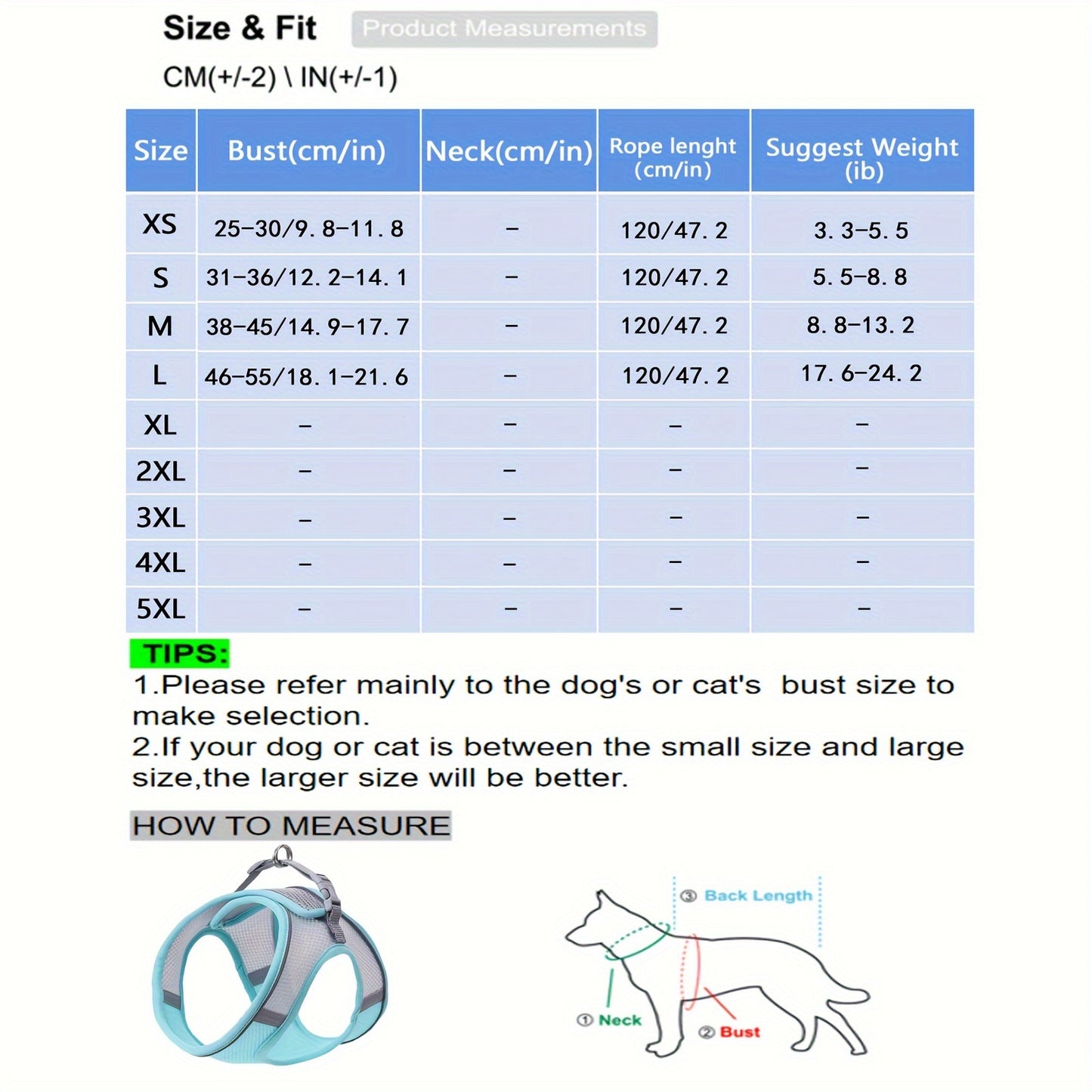 Ultimate Comfort Pet Harness Vest - Homly Nest