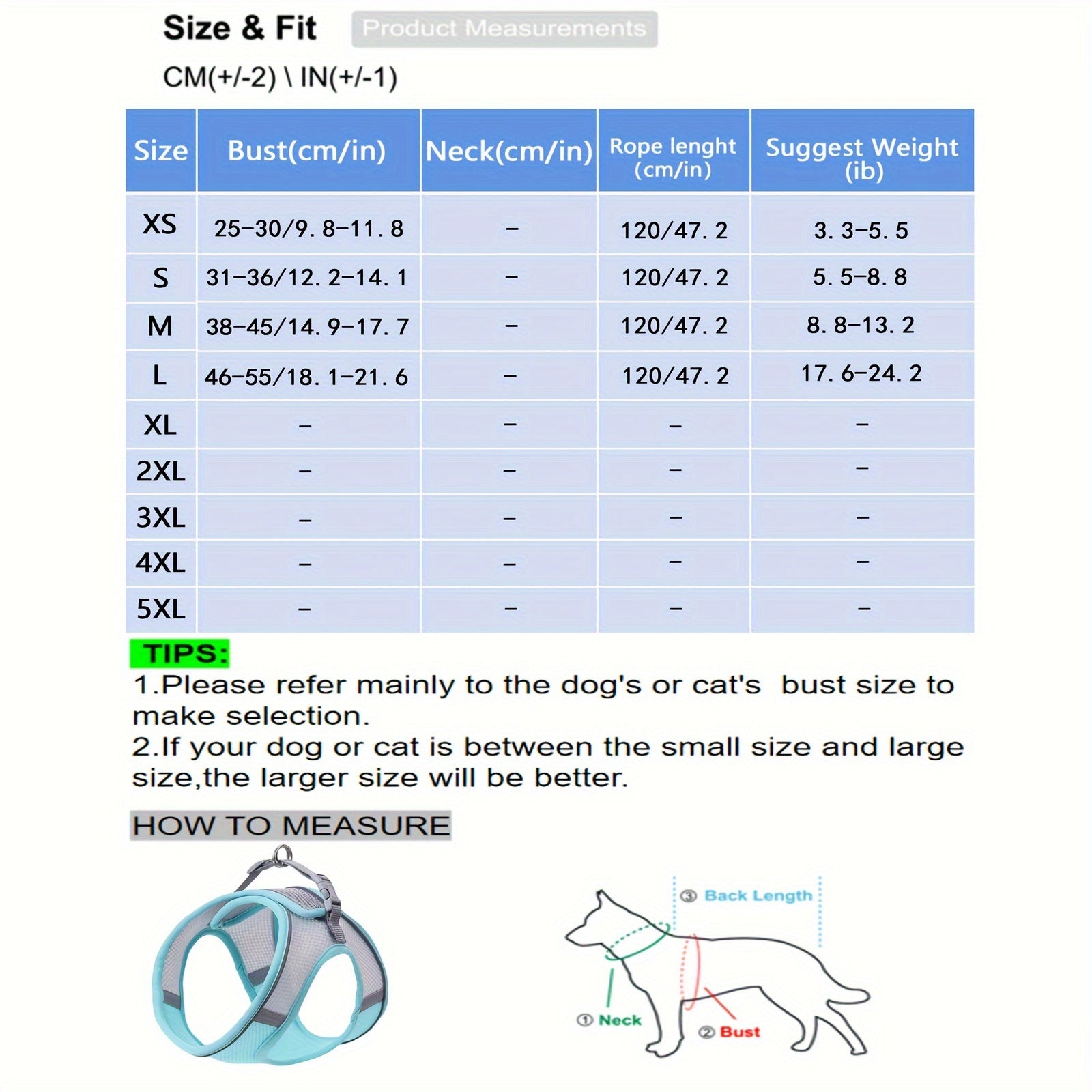 Ultimate Comfort Pet Harness Vest - Homly Nest