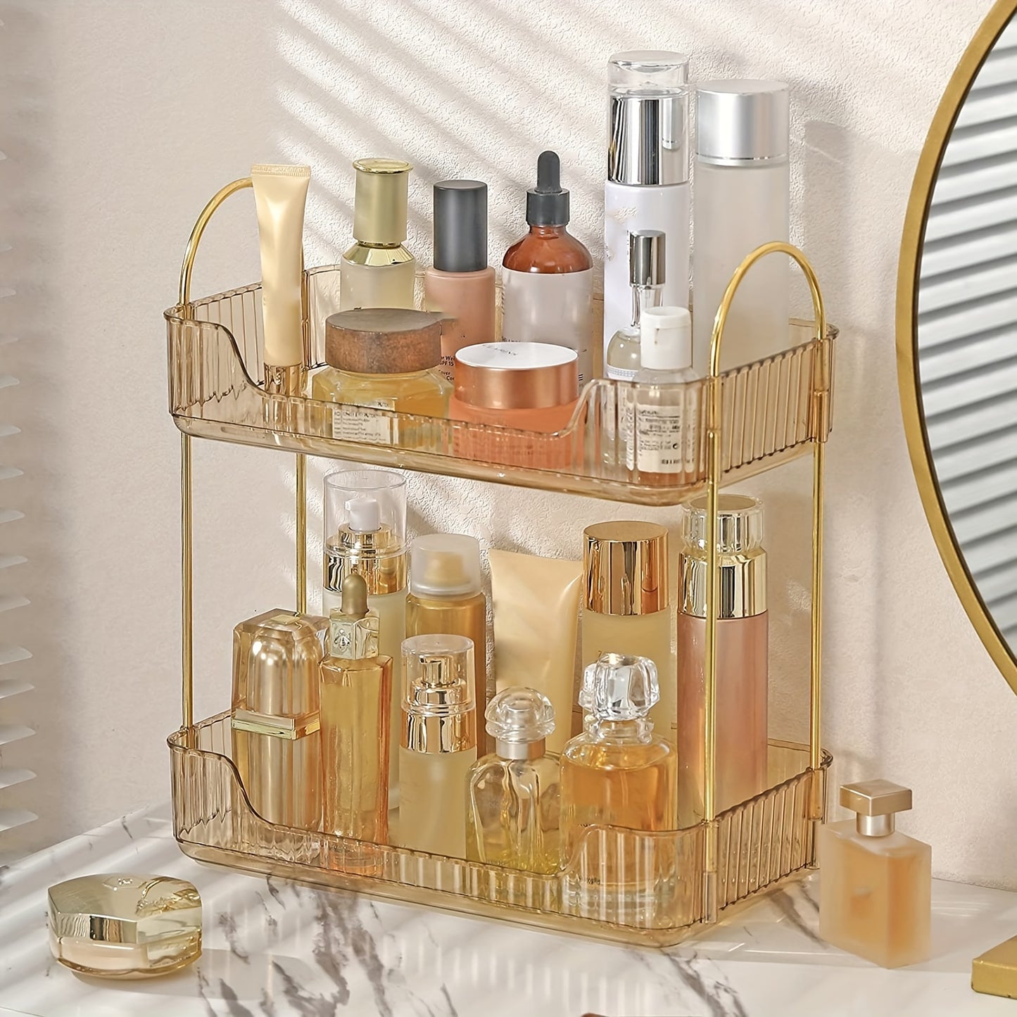Stylish Bathroom Counter Organizer - Homly Nest