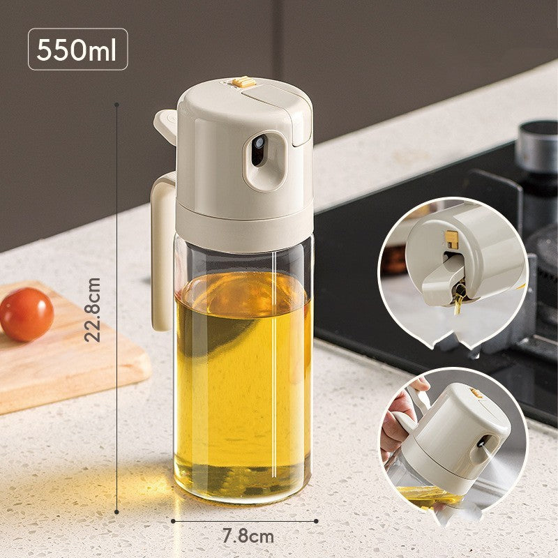 2 In 1 Oil Sprayer Bottle - Homly Nest