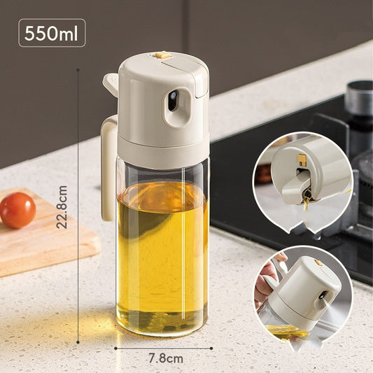 2 In 1 Oil Sprayer Bottle - Homly Nest