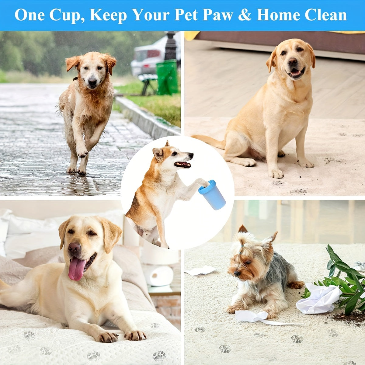Pet Foot Washer Cup - Homly Nest