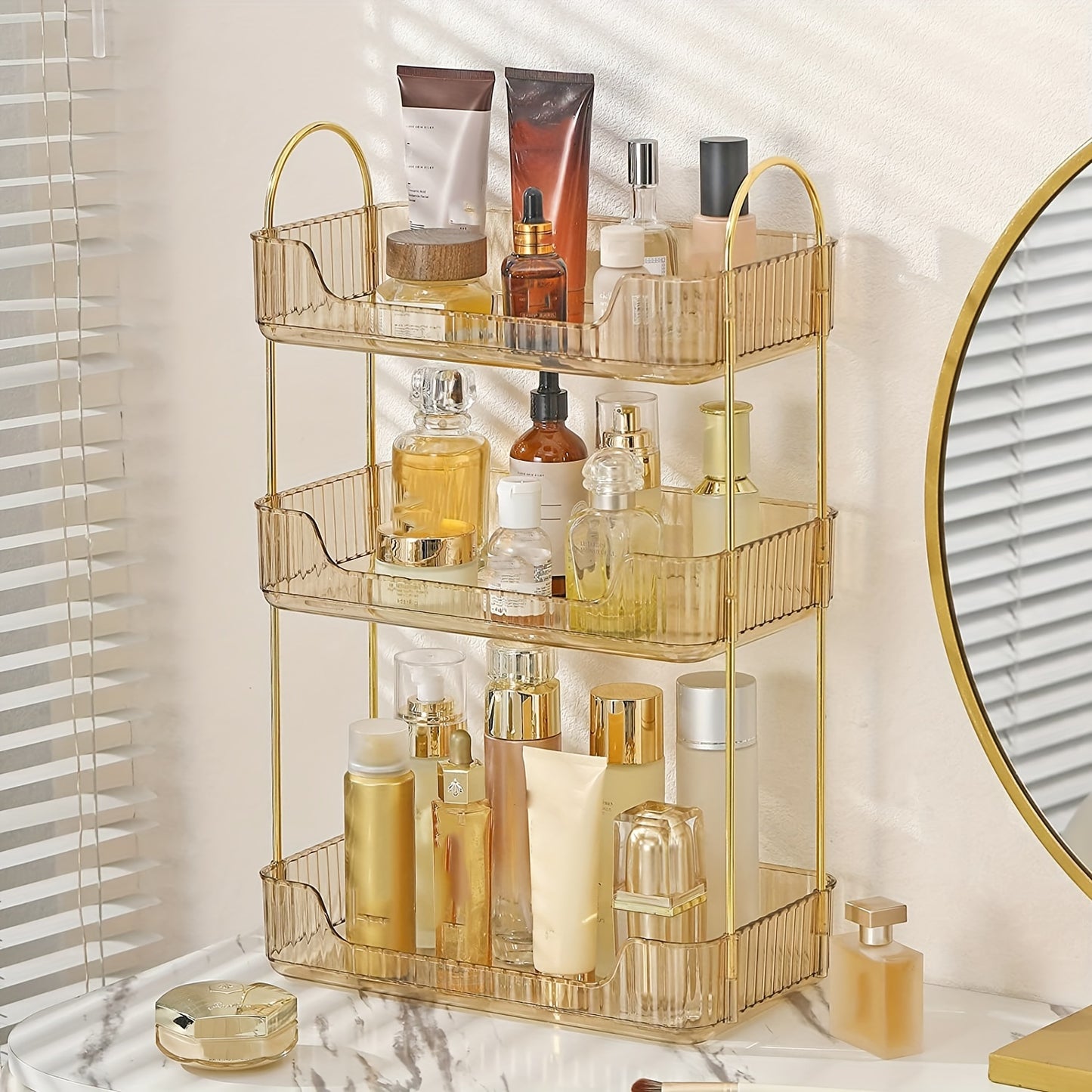 Stylish Bathroom Counter Organizer - Homly Nest