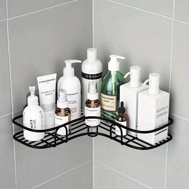 Punch Free Bathroom Corner Shelf - Homly Nest